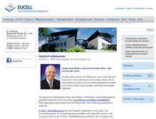 Tablet Screenshot of eucell.de